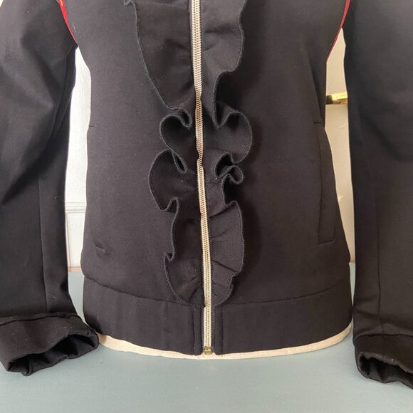 Black W Les Femmes Babylon Jacket/Hoodie Size US 6; Italy 42 - Picture 3 of 13